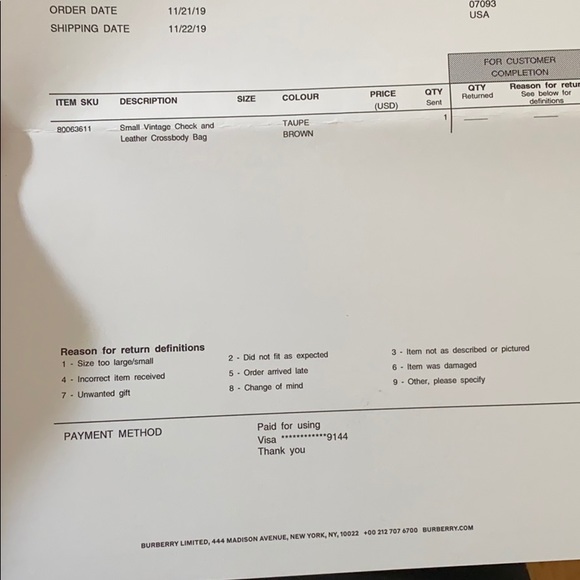 Burberry small vintage check leather crossbody - Picture 15 of 16